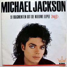 Load image into Gallery viewer, Michael Jackson - 9 Fragmenten uit de nieuwe elpee BAD 7&quot; Promo [BE]
