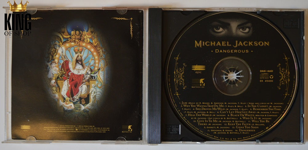 洋楽 Michael Jackson Dangerous CD Amazon.com: Dangerous: CDs & Vinyl