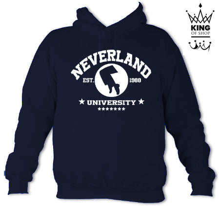 Kingvention Neverland University Navy Hoodie
