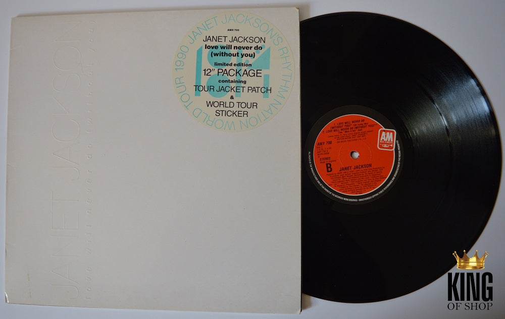 Janet Jackson - Love Will Never Do Limited Edition 12