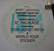 Load image into Gallery viewer, Janet Jackson - Love Will Never Do Limited Edition 12&quot; Package UK
