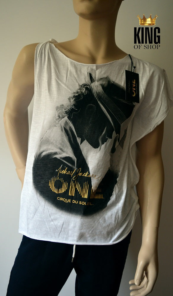 MJ ONE White Vest Ladies Top