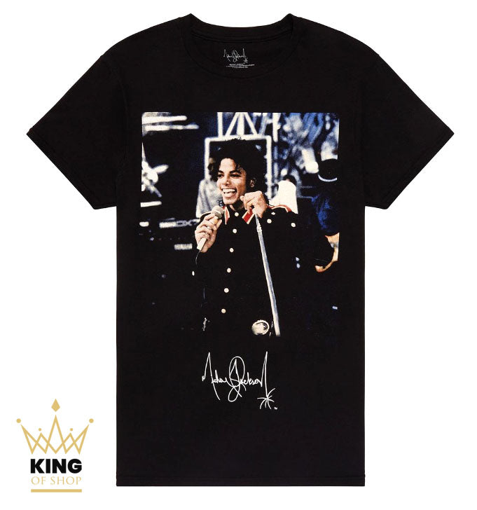 Michael Jackson Singing Smile T-Shirt