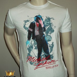 MJ Smoke Amplified White T-Shirt