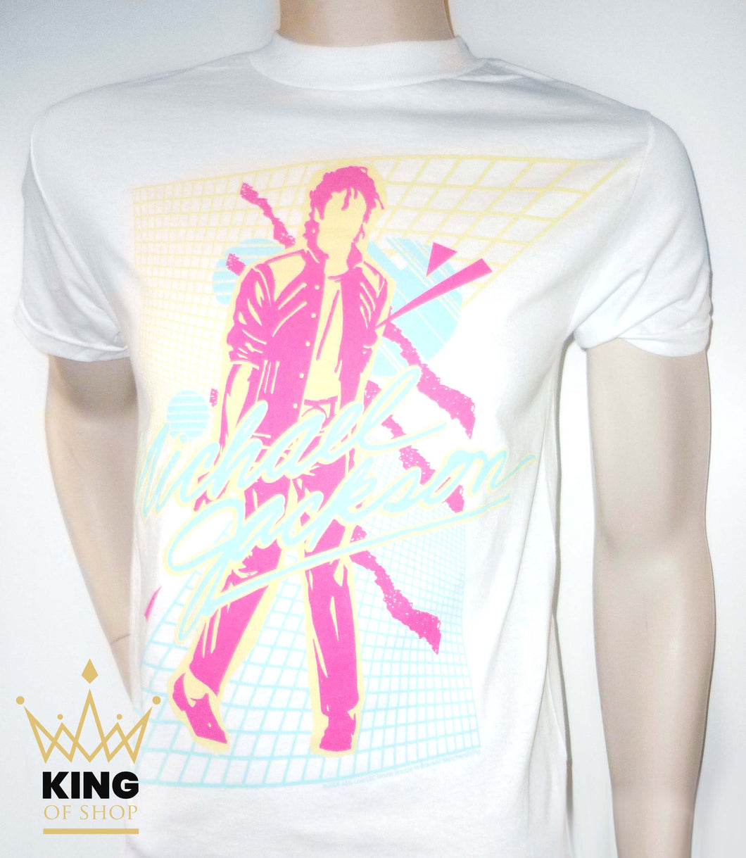 'Beat It' White Retro light T-Shirt