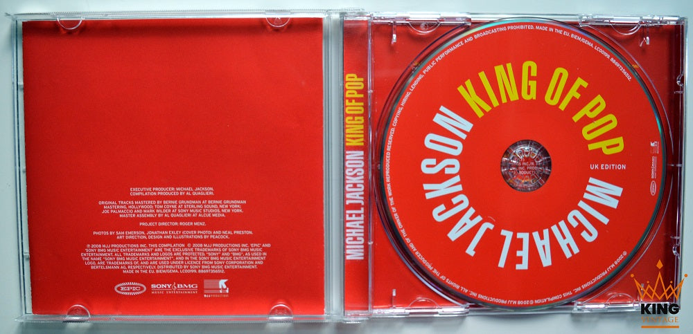 Michael Jackson | King of Pop UK Edition CD Album [UK] – King Of