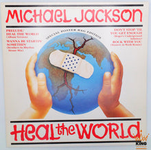 Load image into Gallery viewer, Michael Jackson | Heal The World 12&quot; Poster Bag Edition [NL]
