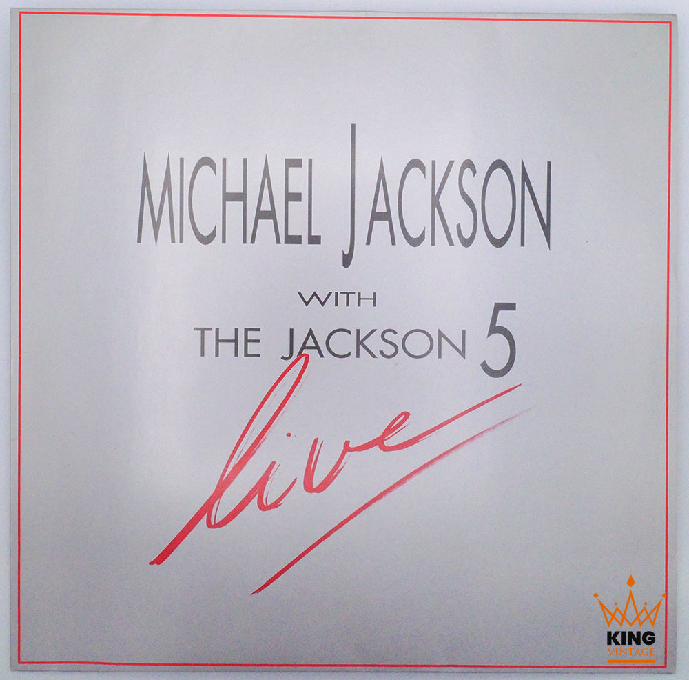 Michael Jackson with The Jackson 5 | Live LP [Germany]