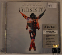 Load image into Gallery viewer, Michael jackson - This is it CD album in jewel EU
