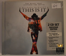 Load image into Gallery viewer, Michael Jackson - This is it CD Album Italy
