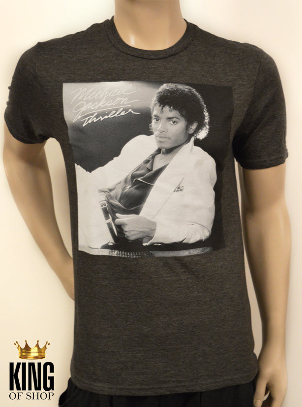 MJ One Thriller Album Black & White Cover T-Shirt