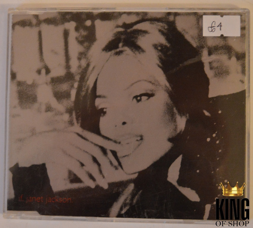 Janet Jackson サイン入り CD Janet Jackson | IF Maxi Single CD [UK] – King Of Shop - Michael