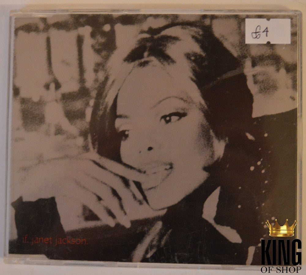 Janet Jackson - IF UK Maxi Single CD