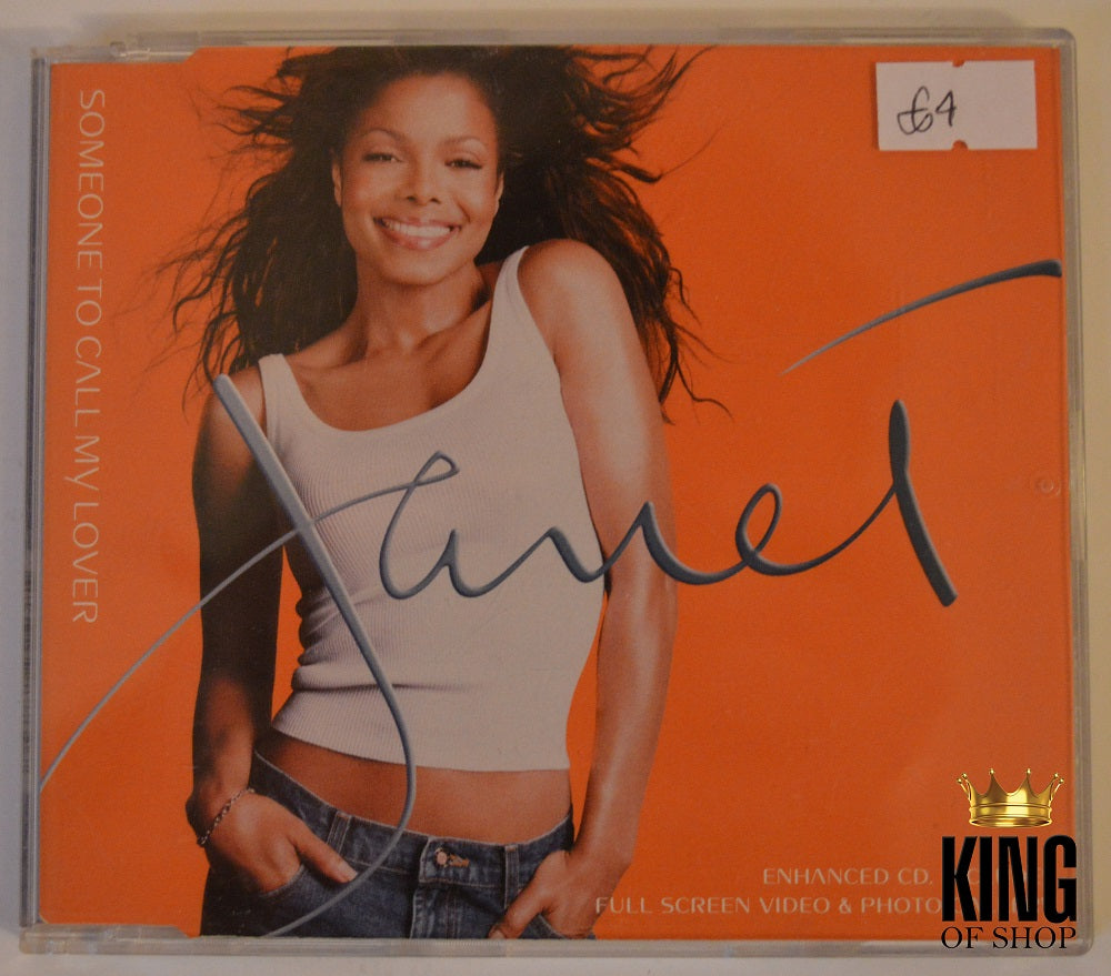 Janet Jackson - Someone to Call my Lover UK Maxi Single CD